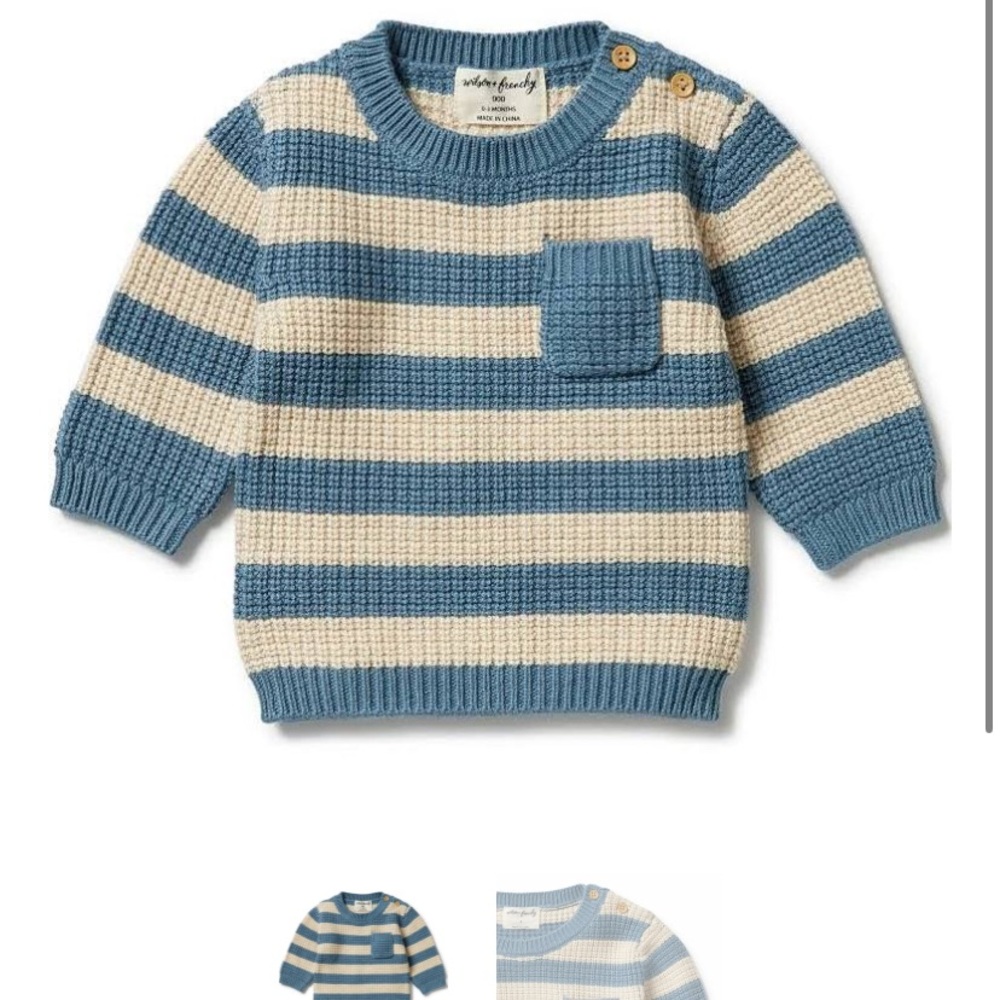 Wilson&Frenchy Sweater 0-3mo